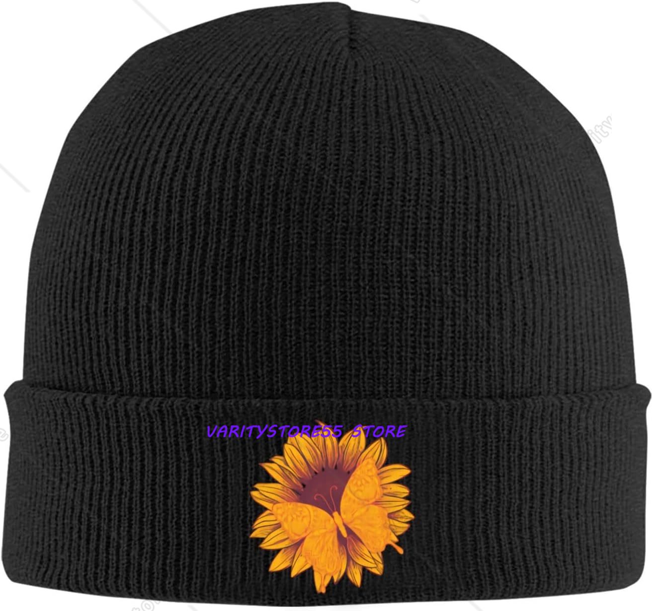 Beanie Cuffed Knit - Berretto in maglia con motivo a