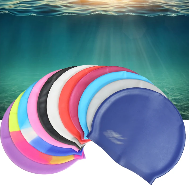 Swim Hat Silicone - Cuffia da nuoto in silicone impermeabile