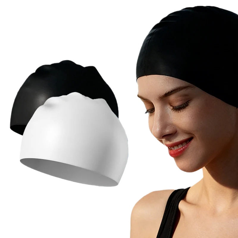 Swim Hat Silicone - Cuffia da nuoto in silicone per