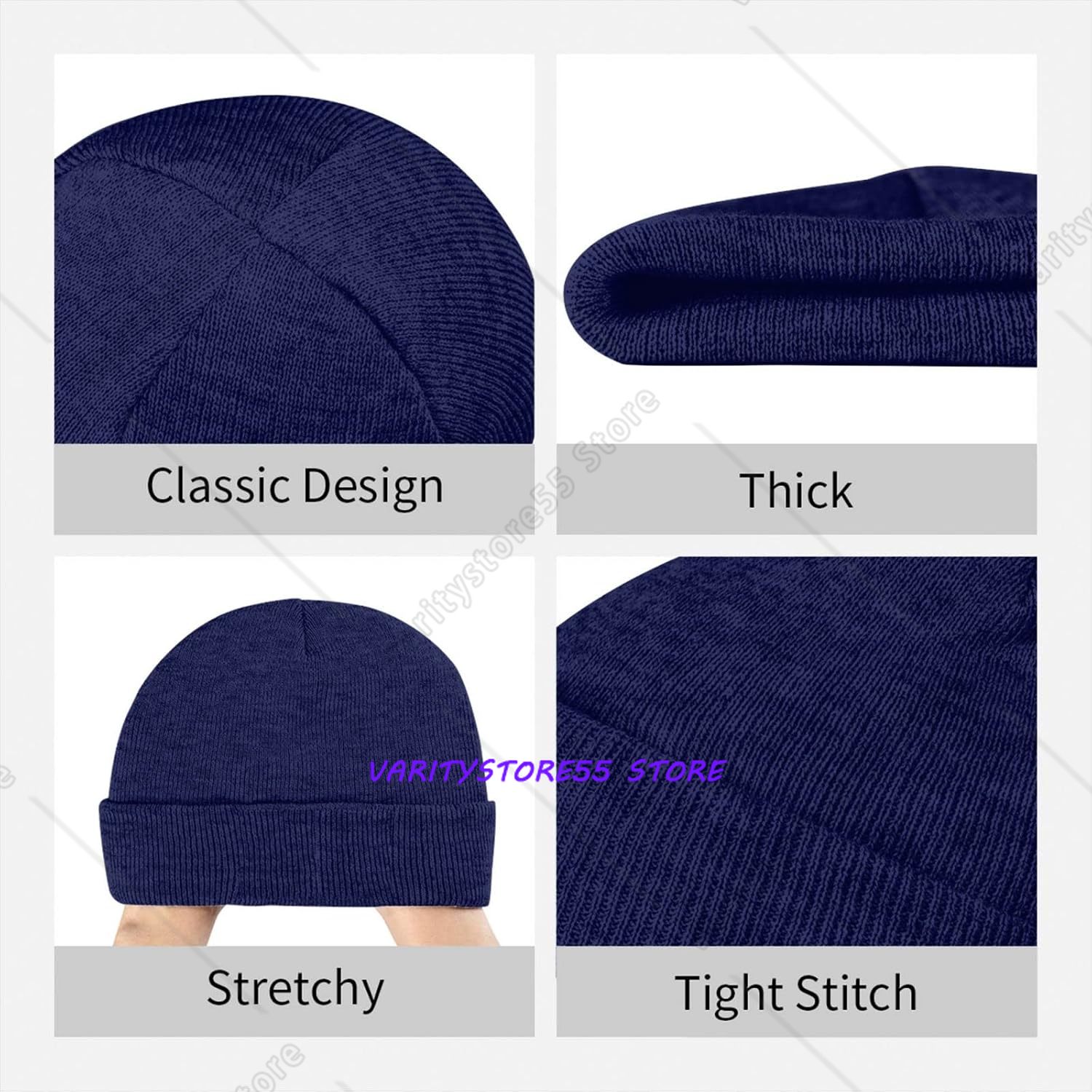 Berretto invernale colorato co - Beanie Cuffed Knit recensione e prezzo