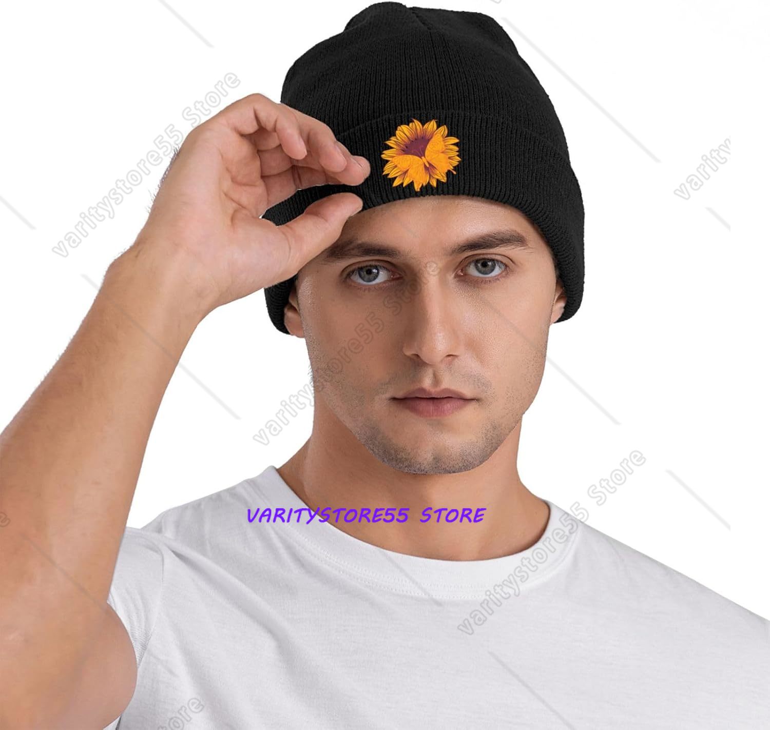 Berretto in maglia con motivo  - Beanie Cuffed Knit recensione e prezzo